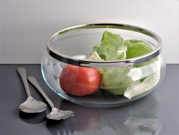 Ensaladera Bombe Lisa A/Metal