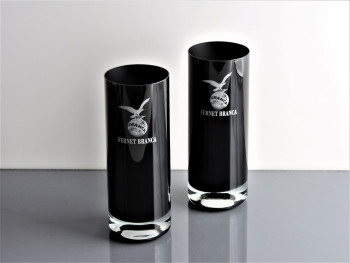 Vaso Trago Largo Caliz Negro C/Logo
