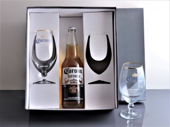 Packaging Copa Balon c/Logo - f/Oro
