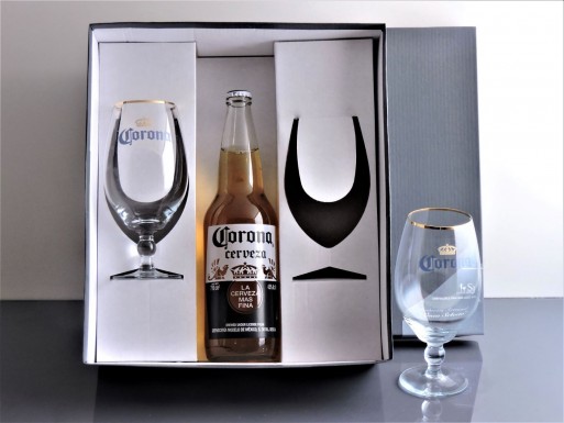 Packaging Copa Balon Lisa c/Logo - f/Oro