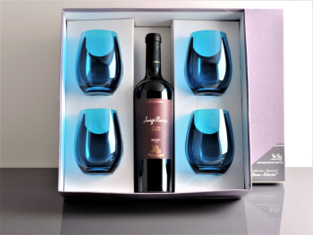Packaging Vaso Tempranillo C/Color