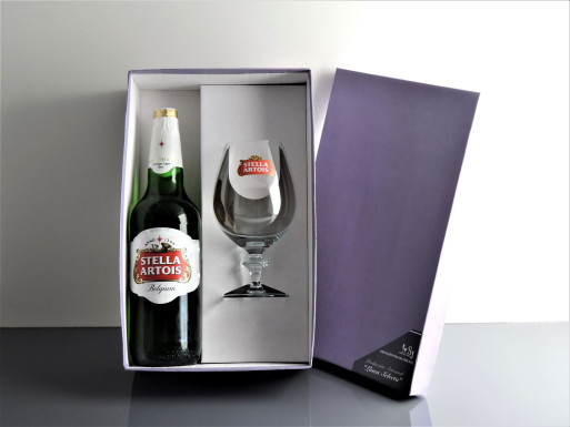 Packaging Copa Pinta Lisa c/Logo - c/Logo f/Oro