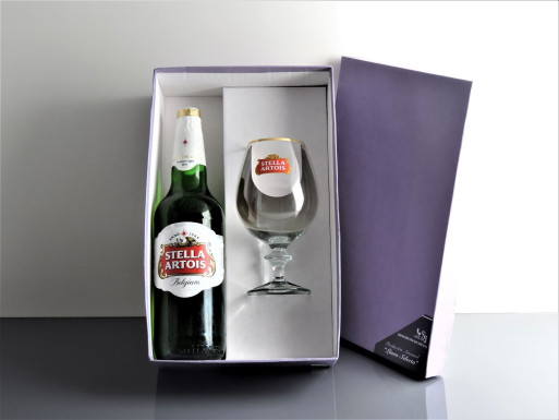 Packaging Copa Pinta Lisa c/Logo - c/Logo f/Oro