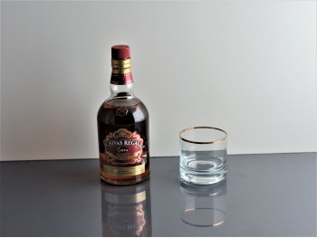 Vaso Esquel Whisky Liso F/Oro - Plata