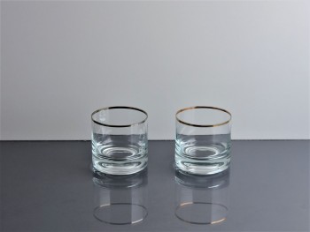 Vaso Esquel Whisky Liso F/Oro - Plata