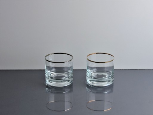 Vaso Esquel Whisky Liso F/Oro - Plata