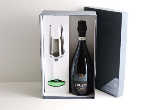 Packaging Copa Experiencia Champagne Base de Color