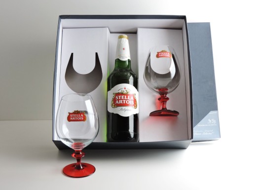 Packaging Copa Pinta c/Logo Stella P/Roja Packaging Copa Pinta c/Logo Stella P/Roja