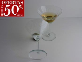 Copa Clasica Martini Tallada