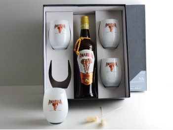Packaging Vaso Dalia Cabernet C/Blanco C/Logo