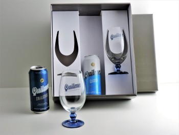Packaging Copa Balon Lisa c/Logo p/Azul