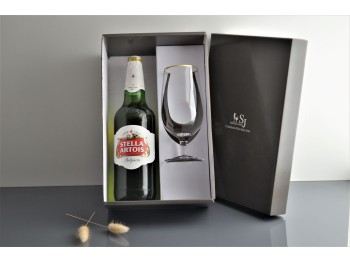 Packaging Copa Pinta Lisa C/Filete Oro y Plata