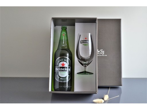 Packaging Copa Pinta Lisa c/Logo B/Verde