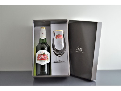Packaging Copa Pinta Lisa c/Logo f/Oro