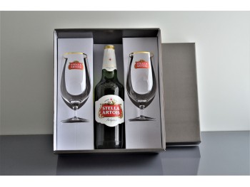 Packaging Copa Pinta Lisa c/Logo f/Oro