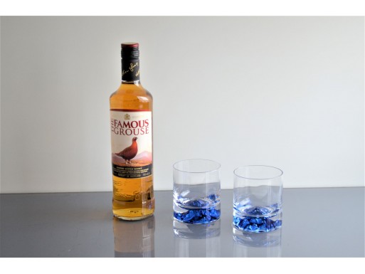 Vaso Mountain Whisky C/Fondo Color