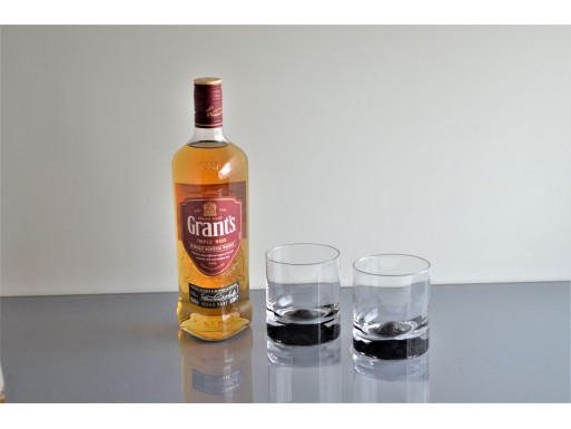 Vaso Mountain Whisky C/Fondo Color