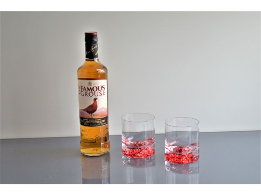 Vaso Mountain Whisky C/Fondo Color
