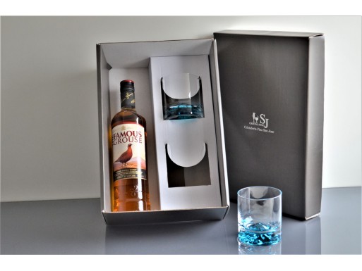 Packaging Vaso Mountain Whisky C/Fondo Color