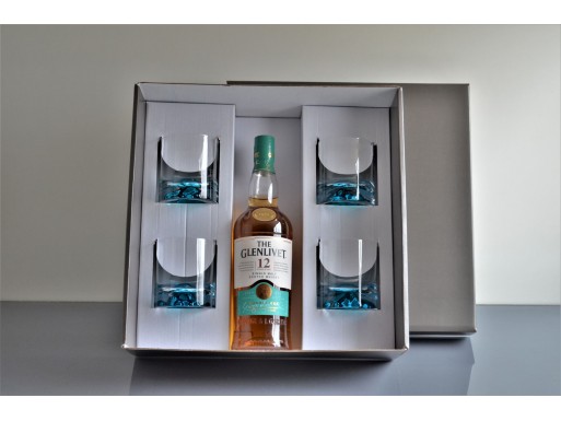 Packaging Vaso Mountain Whisky C/Fondo Color