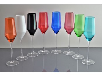 Copa Queen Champagne Caliz de Colores