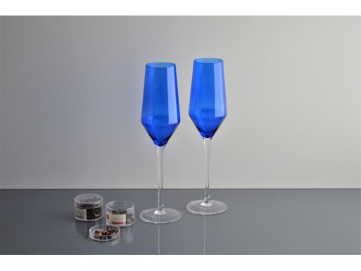 Copa Queen Champagne Caliz de Colores